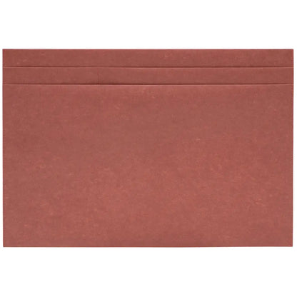 SIWA – A4 Flat File Folder with Multiple Size Pockets – Terracotta - Buchan's Kerrisdale Stationery