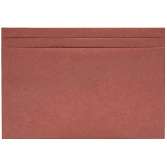 SIWA – A4 Flat File Folder with Multiple Size Pockets – Terracotta - Buchan's Kerrisdale Stationery