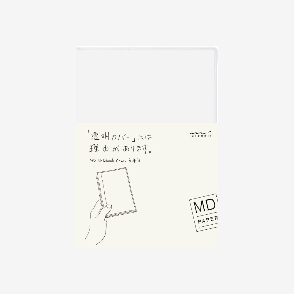 MIDORI - MD Clear Cover [A6] - Buchan's Kerrisdale Stationery