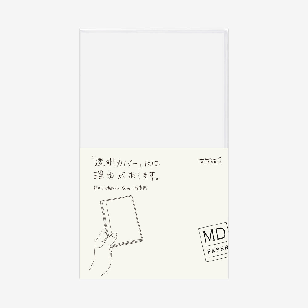 MIDORI - MD Clear Cover [B6 Slim] - Buchan's Kerrisdale Stationery