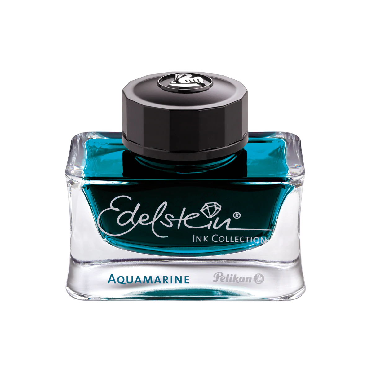 PELIKAN – Edelstein Fountain Pen Ink 50ml – Aquamarine - Buchan's Kerrisdale Stationery