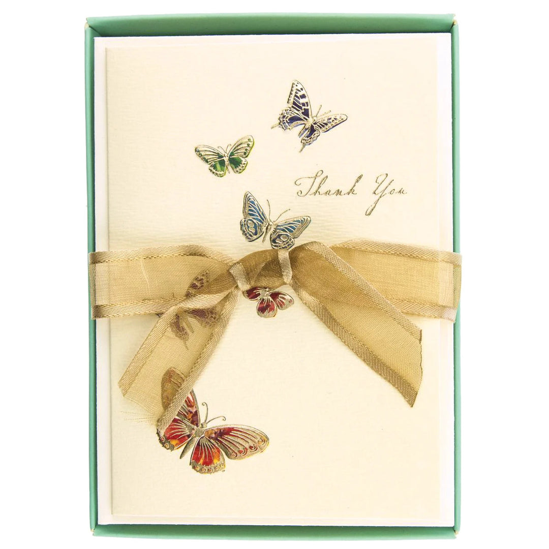 GRAPHIQUE DE FRANCE - La Petite Press - Butterflies Boxed Card - Buchan's Kerrisdale Stationery