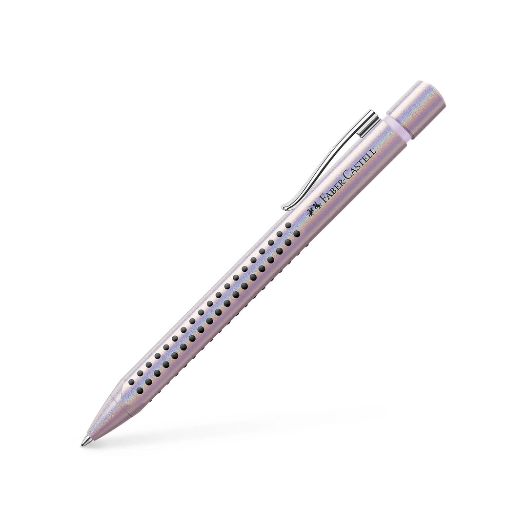 Faber-Castell - 2 Piece Fountain Pen and Ballpoint Pen Grip Edition Gift Set - Glam Pearl - Buchan's Kerrisdale Stationery