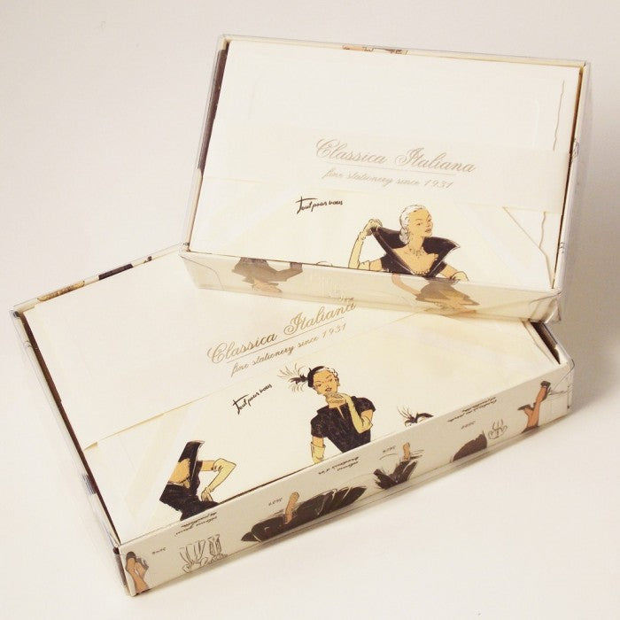 ROSSI Flat cards and lined envelopes Fashion - BSC 420 - Buchan's Kerrisdale Stationery