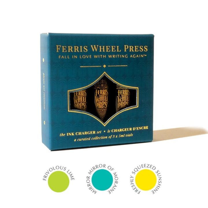 FERRIS WHEEL PRESS – Ink Charger Set of 3 Colors -The Freshly Squeezed Collection - Buchan's Kerrisdale Stationery