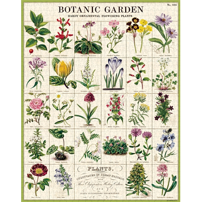 CAVALLINI & CO - 1000 Piece Vintage Puzzle "Botanic Garden" - Buchan's Kerrisdale Stationery