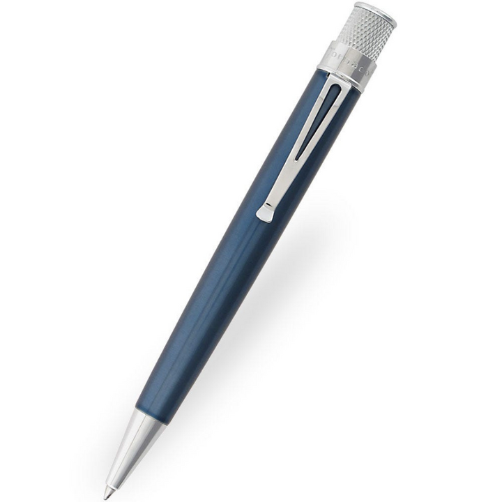 RETRO 1951 – CLASSIC LACQUER "TORNADO" ROLLERBALL PEN – ICE BLUE - Buchan's Kerrisdale Stationery
