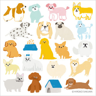 KITTA - Pop-Up Stickers - Dogs - Buchan's Kerrisdale Stationery