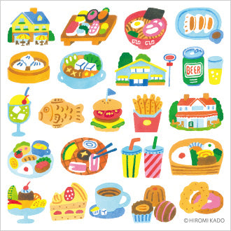 KITTA - Pop-Up Stickers - Gourmet - Buchan's Kerrisdale Stationery