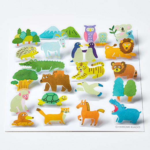 KITTA - Pop-Up Stickers - Animals - Buchan's Kerrisdale Stationery