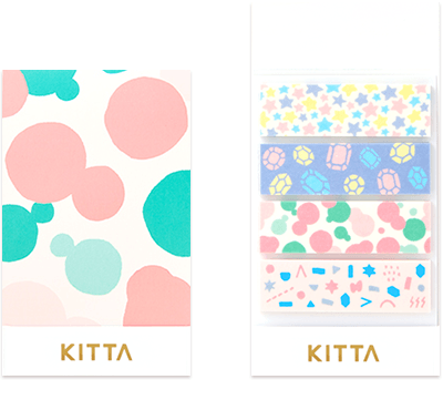 KITTA - Washi Tape Stickers - Dream - Buchan's Kerrisdale Stationery