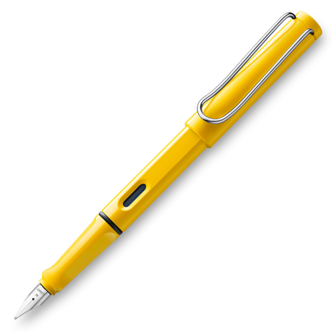 LAMY Safari Fountain Pen – Yellow - Buchan's Kerrisdale Stationery