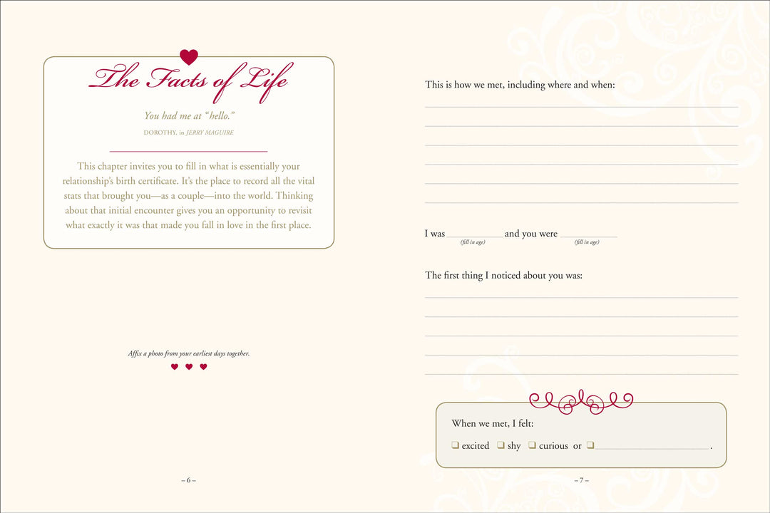 PETER PAUPER PRESS - The 'Why I Love You' Memories Journal for Couples - Buchan's Kerrisdale Stationery