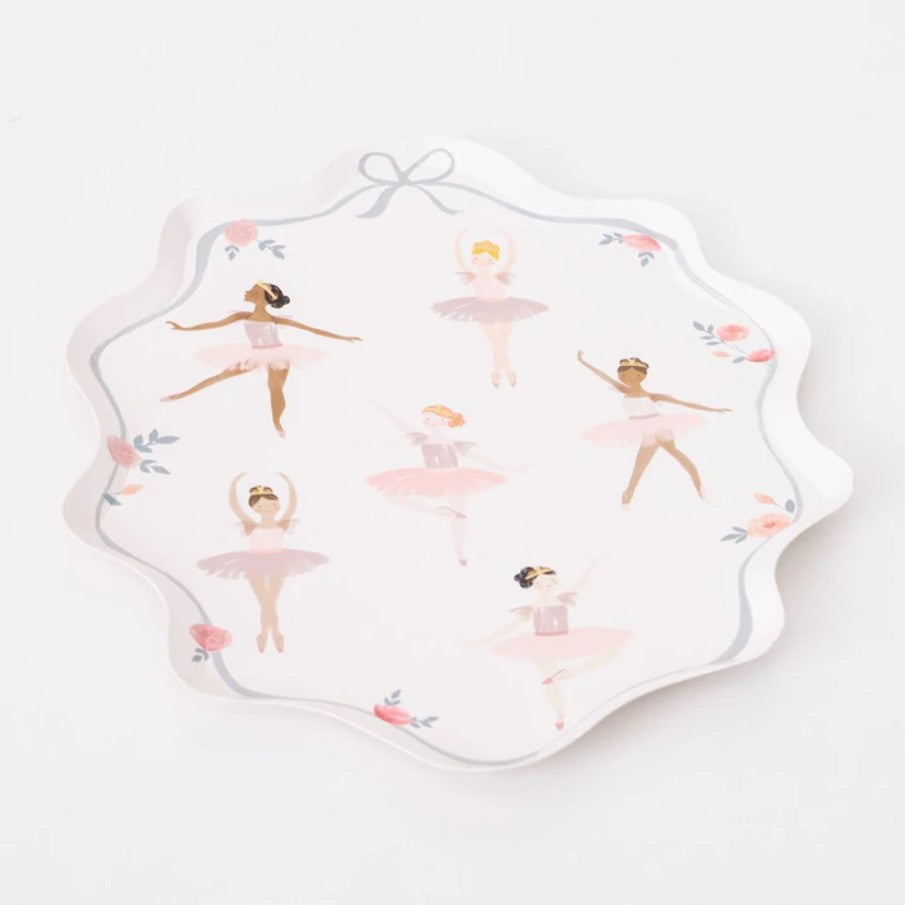 MERI MERI - 8 Ballerina Party Plates - Buchan's Kerrisdale Stationery