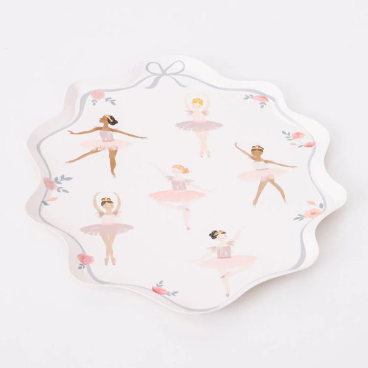 MERI MERI - 8 Ballerina Party Plates - Buchan's Kerrisdale Stationery