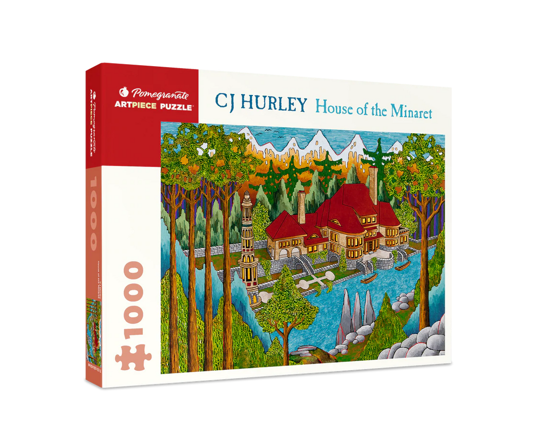 POMEGRANATE 1000 Pc Jigsaw Puzzle – C.J. Hurley: House of the Minaret - Buchan's Kerrisdale Stationery
