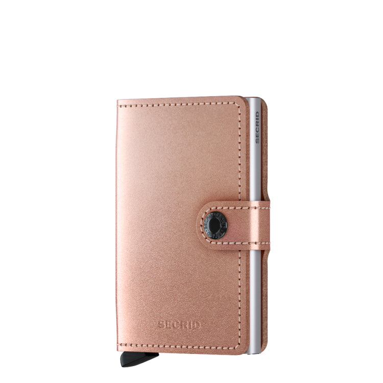 SECRID Miniwallet Metallic Rose - Buchan's Kerrisdale Stationery