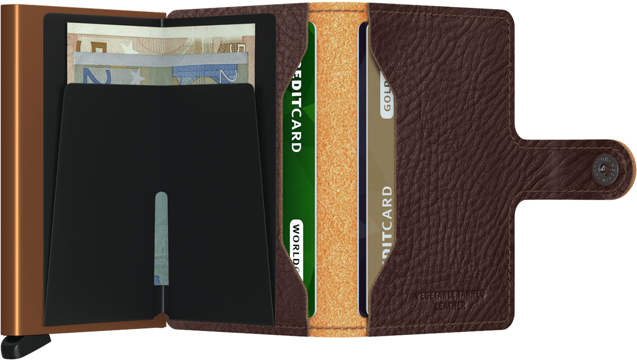 SECRID Miniwallet Veg Espresso - Buchan's Kerrisdale Stationery