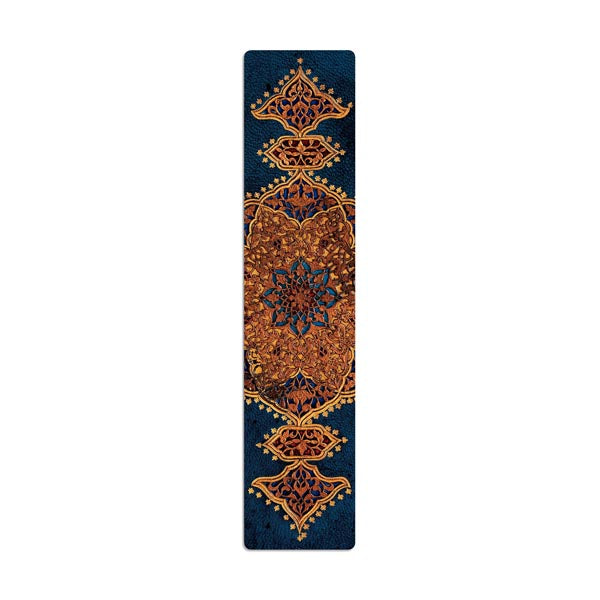 Paperblanks Bookmark – Safavid Binding Art, Indigo - Buchan's Kerrisdale Stationery
