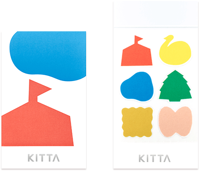 KITTA – Clear Film Seal Stickers –  Park - Buchan's Kerrisdale Stationery