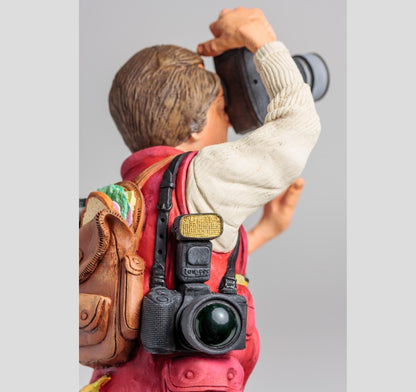 Guillermo Forchino – Comic Art Figurine – “The Photographer” - Buchan's Kerrisdale Stationery