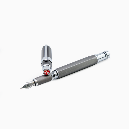 TWSBI PRECISION GUN METAL FOUNTAIN PEN - Buchan's Kerrisdale Stationery