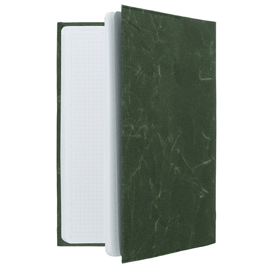 SIWA - A5 Size Book Cover - Dark Green - Buchan's Kerrisdale Stationery