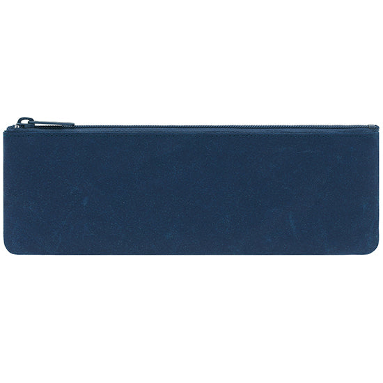 SIWA - Pencil Case - Medium Size - Dark Blue - Buchan's Kerrisdale Stationery