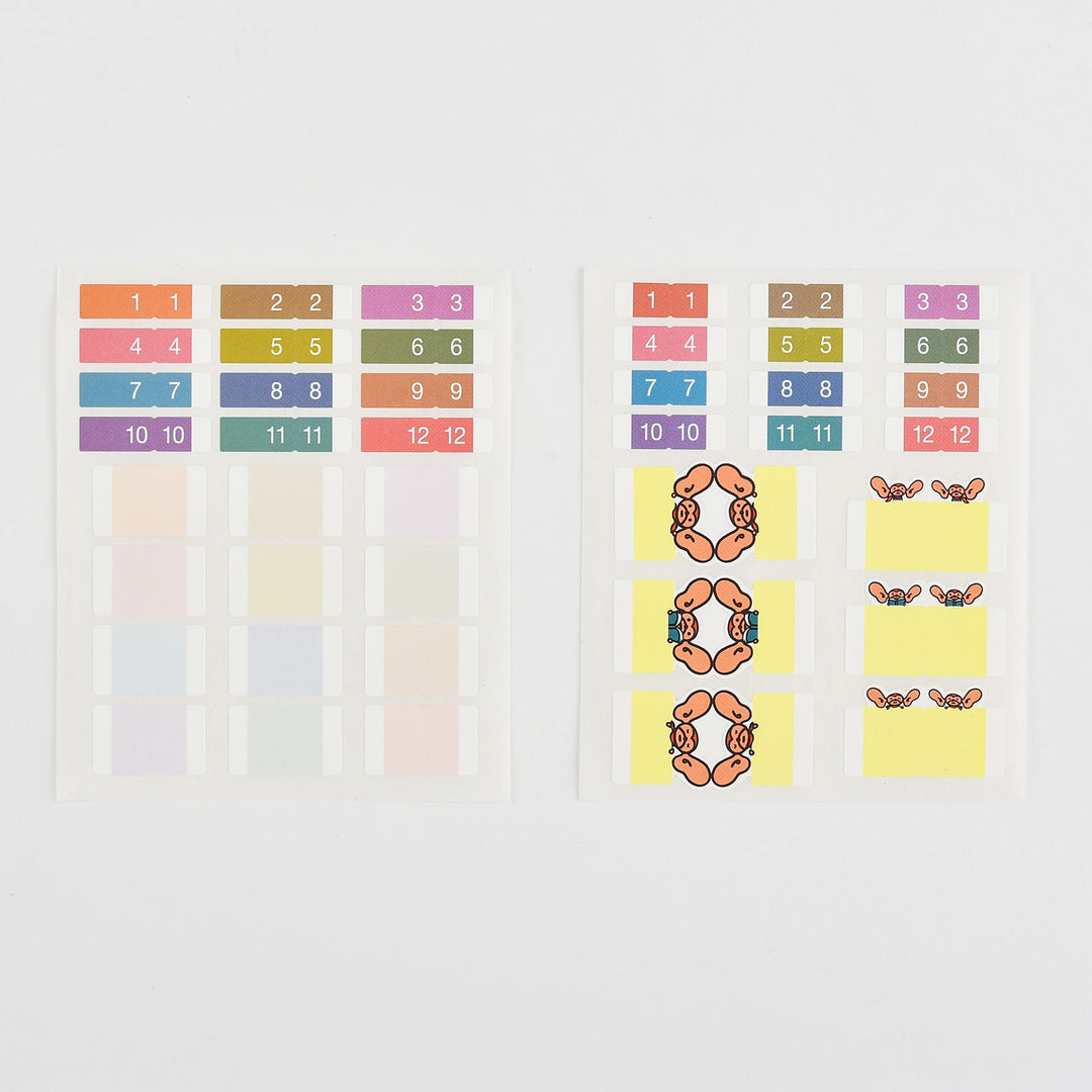 Hobonichi - Index Stickers Set - Buchan's Kerrisdale Stationery
