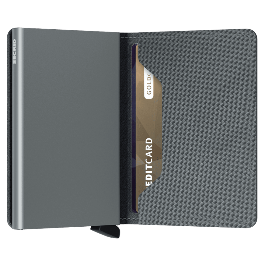 SECRID Slimwallet - Carbon Cool Grey - Buchan's Kerrisdale Stationery