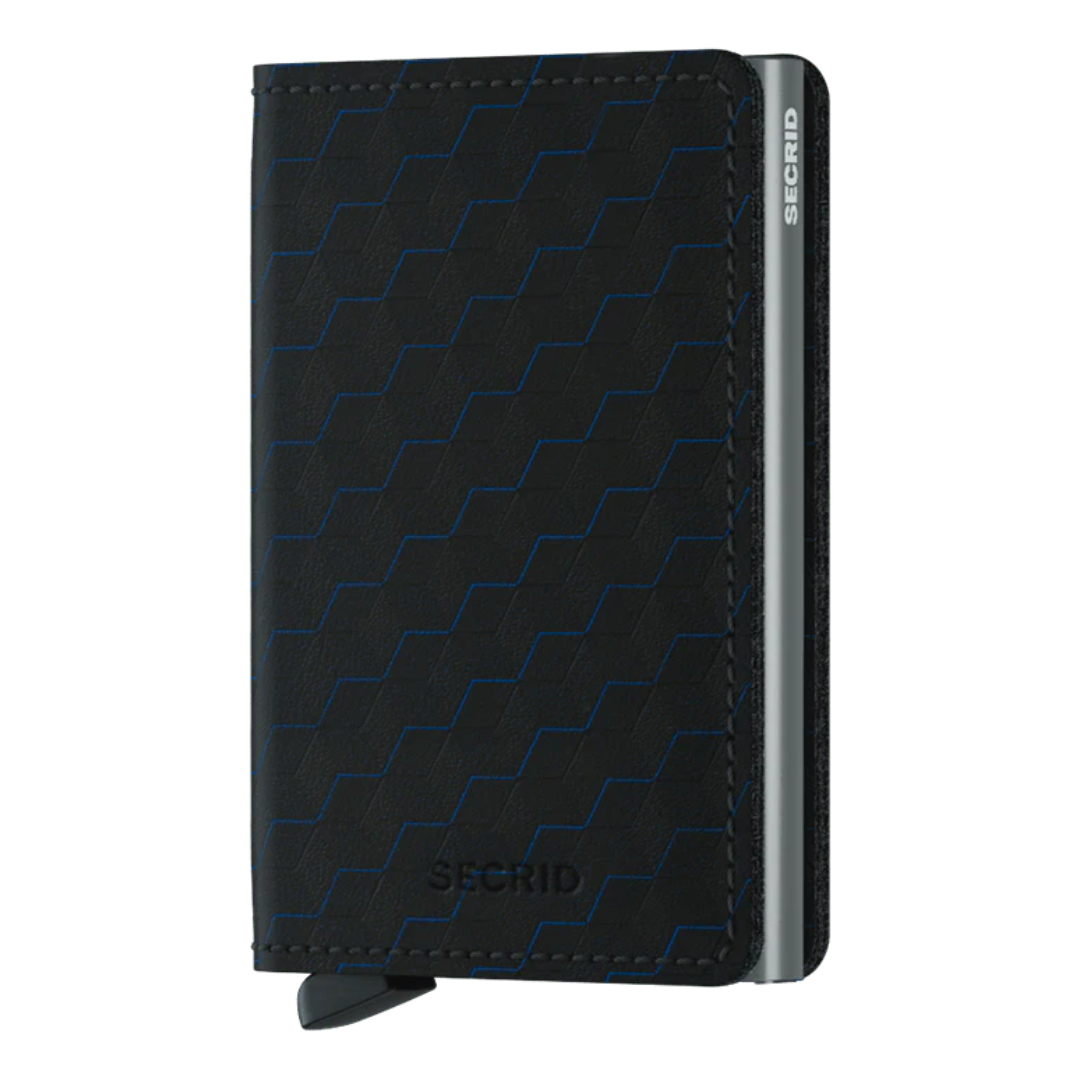 SECRID Slimwallet Optical - Black with Titanium - Buchan's Kerrisdale Stationery