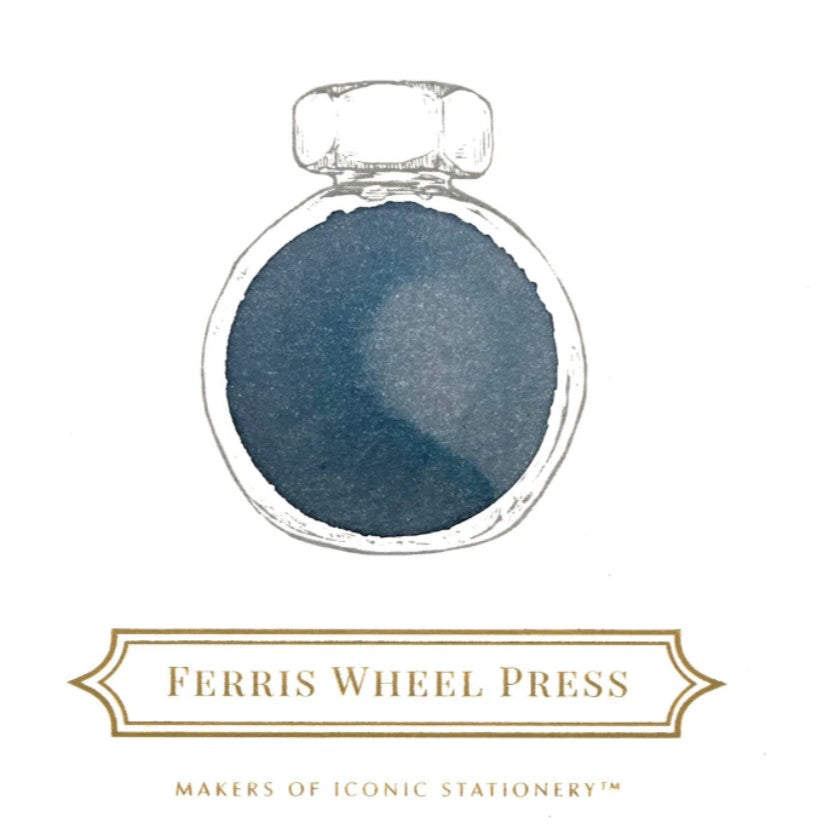 FERRIS WHEEL PRESS - Fountain Pen Ink 38 ml - The Bookshoppe Collection "Storied Blue" - Buchan's Kerrisdale Stationery