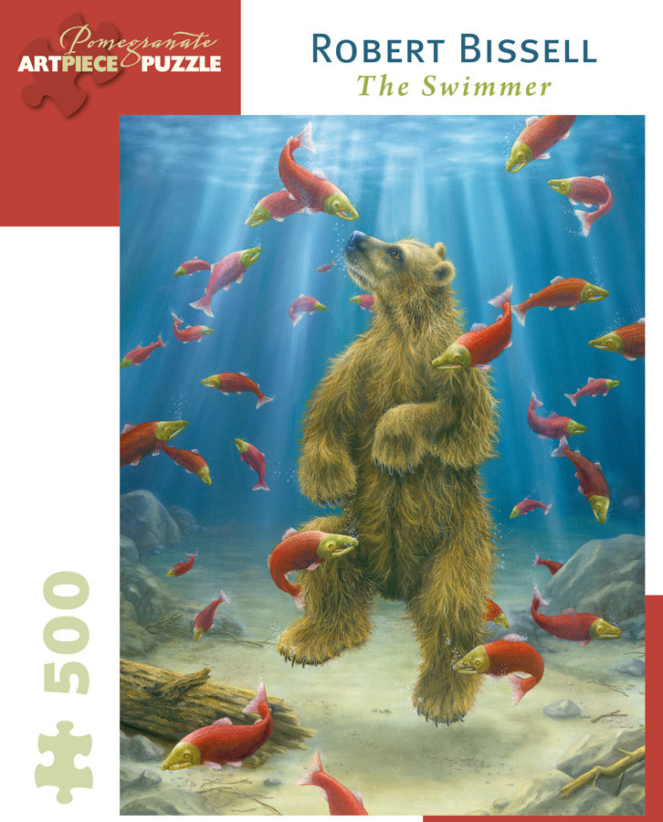POMEGRANATE - ROBERT BISSELL: THE SWIMMER 500-PIECE JIGSAW PUZZLE - Buchan's Kerrisdale Stationery